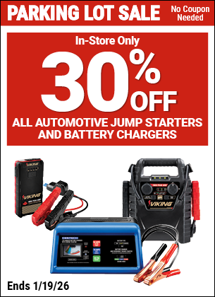 Harbor Freight 30 percent off coupon