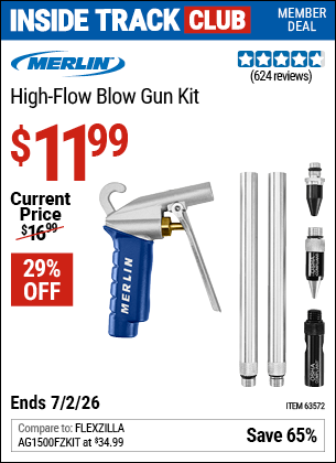 www.hfqpdb.com - MERLIN HIGH-FLOW BLOW GUN KIT Lot No. 63572