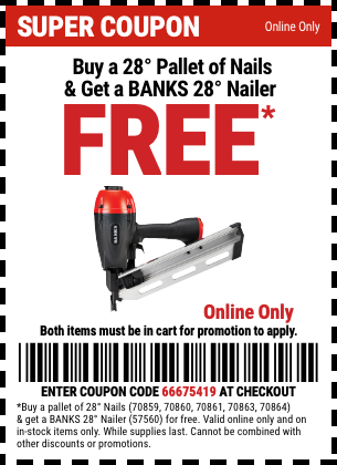 Harbor Freight 0 percent off coupon