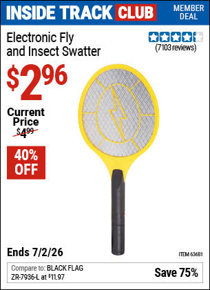 www.hfqpdb.com - ELECTRONIC FLY AND INSECT SWATTER Lot No. 61351/62540/63681
