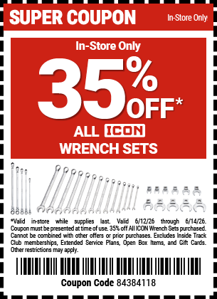 Harbor Freight 35 percent off coupon