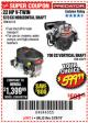 Harbor Freight Coupon PREDATOR 22 HP (670CC) V-TWIN HORIZONTAL-SHAFT GAS ENGINE, EPA Lot No. 61614 Expired: 2/28/18 - $599.99