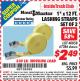 Harbor Freight ITC Coupon HAUL-MASTER 1 IN. X 12 FT. LASHING STRAPS, 2-PACK Lot No. 67386 Expired: 6/30/15 - $2.49