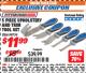 Harbor Freight ITC Coupon PITTSBURGH UPHOLSTERY AND TRIM TOOL SET, 5-PIECE Lot No. 99739 Expired: 9/30/17 - $11.99