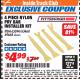 Harbor Freight ITC Coupon PITTSBURGH NYLON PRY BAR INSTALLER KIT, 4-PIECE Lot No. 63594 Expired: 3/31/18 - $4.99