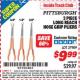 Harbor Freight ITC Coupon PITTSBURGH LONG-REACH HOSE GRIP PLIERS, 3-PIECE Lot No. 37909 Expired: 11/30/15 - $9.99