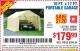 Harbor Freight Coupon COVERPRO 10 FT. X 17 FT. PORTABLE CAR CANOPY Lot No. 62860 Expired: 6/23/15 - $179.99