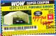 Harbor Freight Coupon COVERPRO 10 FT. X 17 FT. PORTABLE CAR CANOPY Lot No. 62860 Expired: 9/12/15 - $177.68