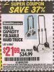 Harbor Freight Coupon FRANKLIN 150 LB. CAPACITY FOLDABLE HAND TRUCK Lot No. 58298 Expired: 9/30/15 - $21.99
