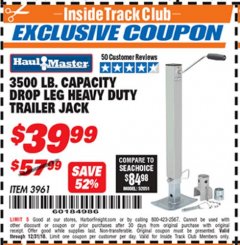 Harbor Freight ITC Coupon PITTSBURGH 15 IN. ADJUSTABLE WRENCH Lot No. 39619 Expired: 12/31/18 - $39.99