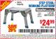 Harbor Freight Coupon HAUL-MASTER 18 IN. STEP STOOL WORKING PLATFORM Lot No. 66911 Expired: 7/3/15 - $24.99