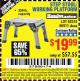 Harbor Freight Coupon HAUL-MASTER 18 IN. STEP STOOL WORKING PLATFORM Lot No. 66911 Expired: 12/31/16 - $19.99