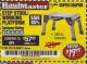 Harbor Freight Coupon HAUL-MASTER 18 IN. STEP STOOL WORKING PLATFORM Lot No. 66911 Expired: 3/19/18 - $19.99