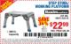 Harbor Freight Coupon HAUL-MASTER 18 IN. STEP STOOL WORKING PLATFORM Lot No. 66911 Expired: 4/1/15 - $22.99