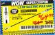 Harbor Freight Coupon PORTLAND 6.5 AMP, 9.5 IN. ELECTRIC POLE SAW Lot No. 56808/62896/63190 Expired: 1/1/16 - $64.99
