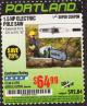 Harbor Freight Coupon PORTLAND 6.5 AMP, 9.5 IN. ELECTRIC POLE SAW Lot No. 56808/62896/63190 Expired: 2/28/17 - $64.99