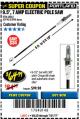 Harbor Freight Coupon PORTLAND 6.5 AMP, 9.5 IN. ELECTRIC POLE SAW Lot No. 56808/62896/63190 Expired: 7/31/17 - $64.99