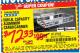 Harbor Freight Coupon HAUL-MASTER 500 LB. CAPACITY ALUMINUM CARGO CARRIER Lot No. 92655/60771 Expired: 2/28/15 - $72.33