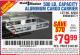 Harbor Freight Coupon HAUL-MASTER 500 LB. CAPACITY ALUMINUM CARGO CARRIER Lot No. 92655/60771 Expired: 4/21/15 - $79.99