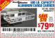 Harbor Freight Coupon HAUL-MASTER 500 LB. CAPACITY ALUMINUM CARGO CARRIER Lot No. 92655/60771 Expired: 6/22/15 - $79.99