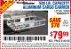 Harbor Freight Coupon HAUL-MASTER 500 LB. CAPACITY ALUMINUM CARGO CARRIER Lot No. 92655/60771 Expired: 7/22/15 - $79.99