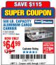 Harbor Freight Coupon HAUL-MASTER 500 LB. CAPACITY ALUMINUM CARGO CARRIER Lot No. 92655/60771 Expired: 11/6/17 - $64.99