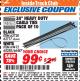 Harbor Freight ITC Coupon STOREHOUSE 24 IN. CABLE TIES, 10-PACK Lot No. 62720/66487 Expired: 3/31/18 - $0.99