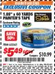 Harbor Freight ITC Coupon STIKTEK 60 YD. X 1.88 IN. PAINTERS TAPE Lot No. 63243 Expired: 8/31/17 - $5.49