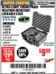 Harbor Freight Coupon APACHE 1800 WEATHERPROOF PROTECTIVE CASE, SMALL, BLACK Lot No. 64550 Expired: 4/30/18 - $9.99