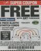 Harbor Freight FREE Coupon HAUL-MASTER ASSORTED LENGTH ELASTIC STRETCH CORDS, 6-PIECE Lot No. 63979 Expired: 4/17/18 - FWP