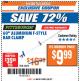 Harbor Freight ITC Coupon PITTSBURGH 60 IN. ALUMINUM F-STYLE BAR CLAMP Lot No. 60673 Expired: 3/6/18 - $9.99