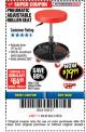 Harbor Freight Coupon PITTSBURGH PNEUMATIC ROLLER SEAT Lot No. 46319 Expired: 3/18/18 - $19.99