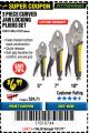 Harbor Freight Coupon PITTSBURGH CURVED JAW LOCKING PLIERS SET, 3-PIECE Lot No. 64036/91684/61249 Expired: 7/31/17 - $6.99