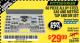 Harbor Freight Coupon PITTSBURGH SAE AND METRIC TAP AND DIE SET, 60-PIECE Lot No. 60366 Expired: 9/9/17 - $29.99