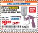 Harbor Freight ITC Coupon CENTRAL PNEUMATIC 4 OZ. ADJUSTABLE DETAIL AIR SPRAY GUN, 0.6 MM NOZZLE Lot No. 92126 Expired: 9/30/17 - $9.99