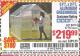 Harbor Freight Coupon ONE STOP GARDENS 6 FT. X 8 FT. GREENHOUSE Lot No. 47712/63354 Expired: 11/21/15 - $219.99