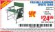 Harbor Freight Coupon FOLDABLE ALUMINUM SPORTS CHAIR Lot No. 62314/56719 Expired: 9/6/15 - $24.99