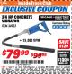 Harbor Freight ITC Coupon CHICAGO ELECTRIC 3/4 HP CONCRETE VIBRATOR Lot No. 34923 Expired: 4/30/18 - $79.99