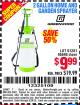 Harbor Freight Coupon GREENWOOD 2 GALLON HOME AND GARDEN SPRAYER Lot No. 95690/63134 Expired: 8/29/15 - $9.99
