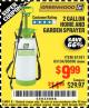 Harbor Freight Coupon GREENWOOD 2 GALLON HOME AND GARDEN SPRAYER Lot No. 95690/63134 Expired: 8/5/17 - $9.99