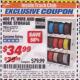 Harbor Freight ITC Coupon STOREHOUSE 400 FT. WIRE SPOOL RACK Lot No. 61527 Expired: 5/31/17 - $34.99